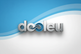 make logo "dooleu" , 3D, dell Backgound